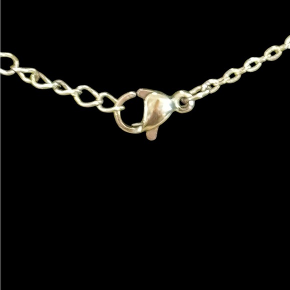 Coach Zipper Pull Pendant with Unbranded Chain — Red - Picture 4 of 4